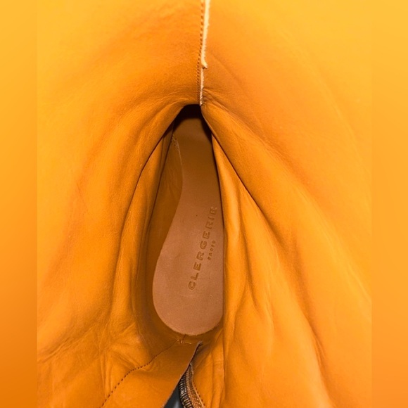 CLERGERIE Paris Canada2 Nubuck Leather Tall Riding Style Boots US 8/EU 3… - Picture 12 of 15